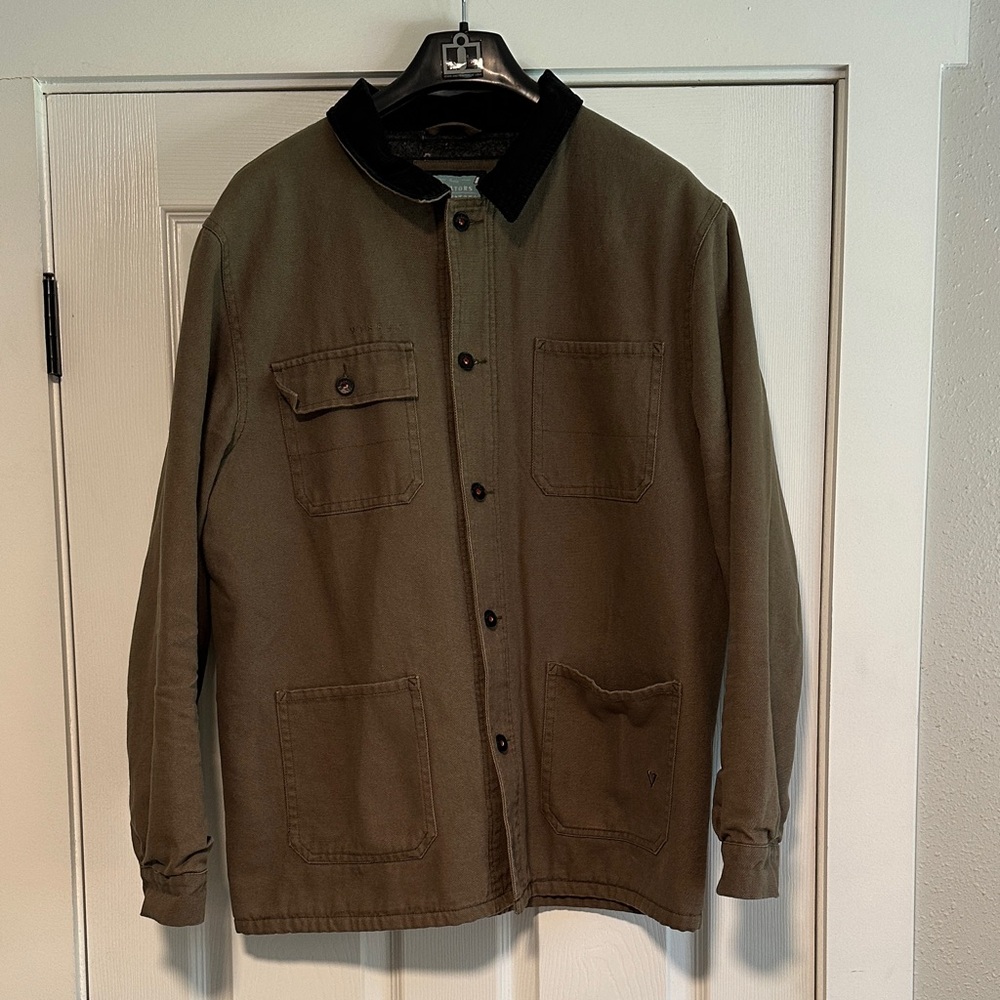 Men's Olive Green VISSLA Jacket